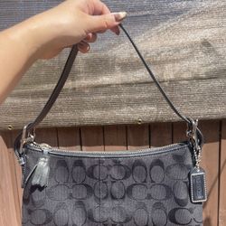 COACH - 6371 East West Demi Baguette Shoulder Bag 