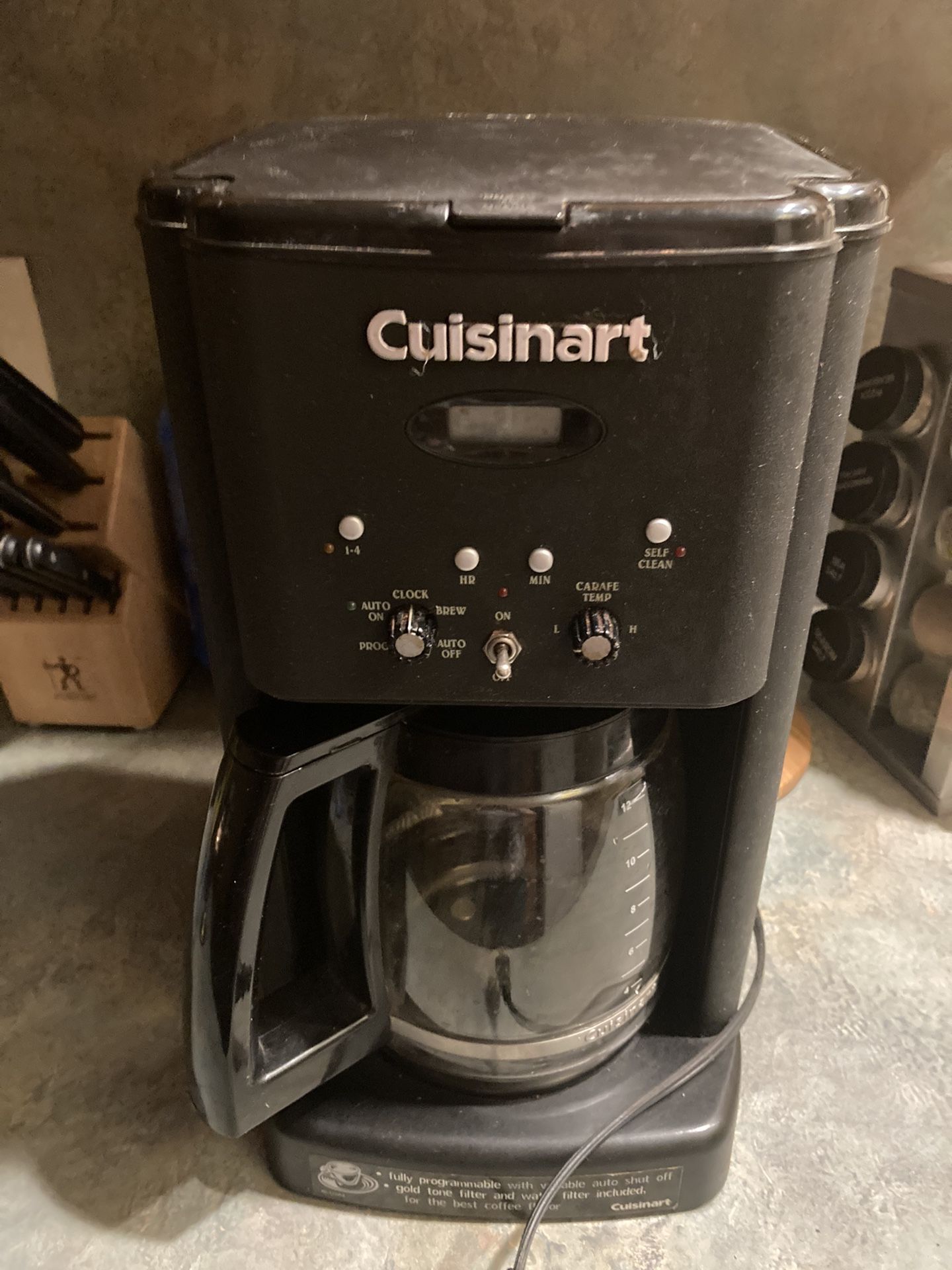 Cuisinart 12 Cup Coffee Maker