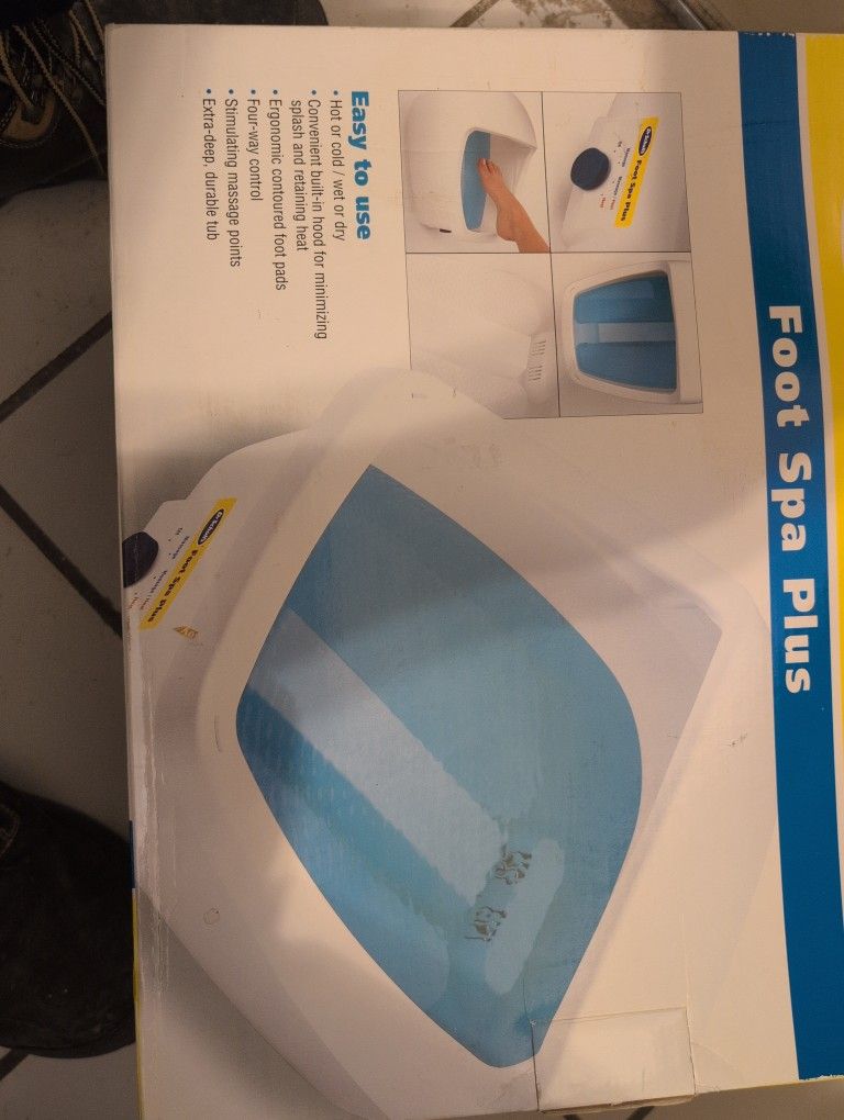 New Dr. Scholl's Foot Spa Plus