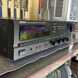 Denon Precision Audio Component/AM-FM Stereo Receiver DRA-635R