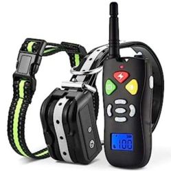 Dog Training Collar with Remote, Dog Shock Collar with Beep, Vibration and Shock