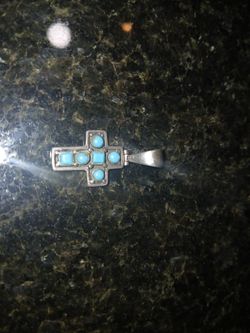 Sterling Silver 925 Cross Necklace Charm 