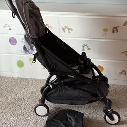 Babyzen YOYO2 Ultra compact 6+ Stroller With Bugaboo Cup Holder 