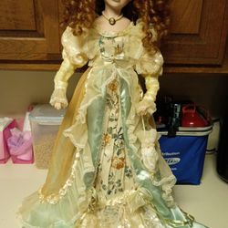Ceramic Doll For Little Girls 