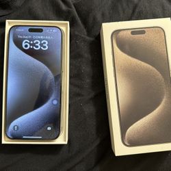 Unlocked Apple iPhone 15 Pro Max 1TB 89% BH Flawless Screen, Body