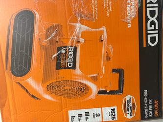 RIDGID 1625 CFM 3-Speed, Portable AM2560 Air Mover Blower Fan
