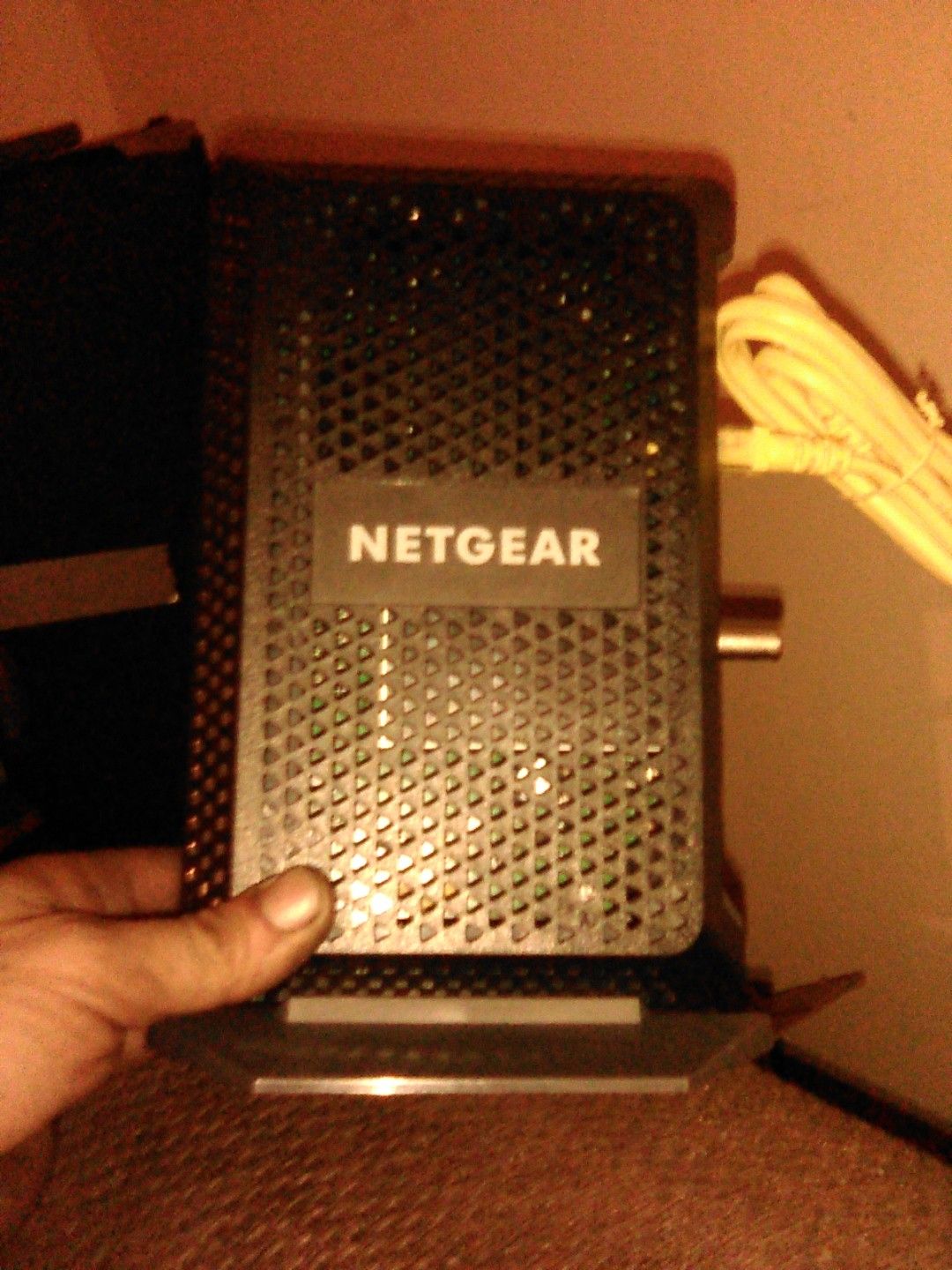 Netgear modem and wireless router