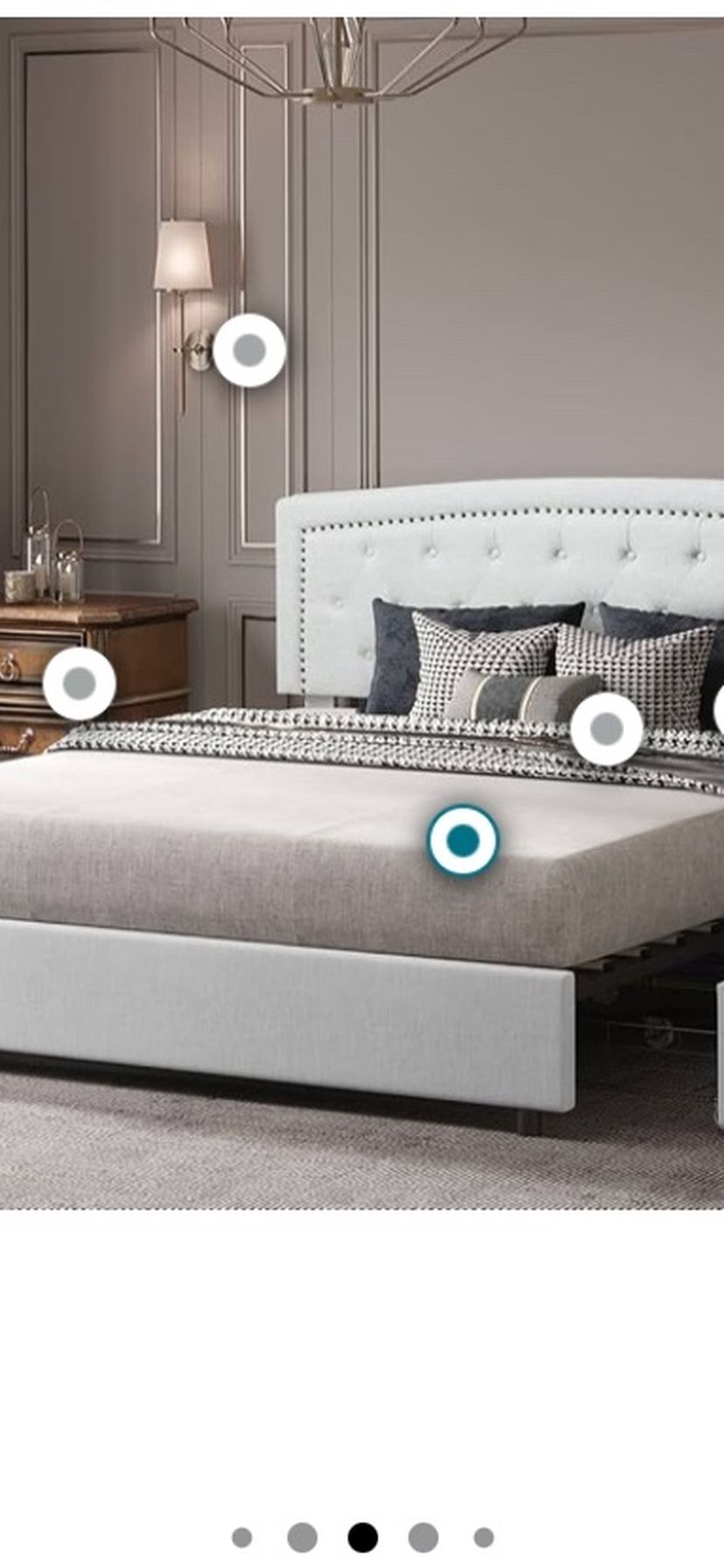 Queen Bed Frame - Amazon - Bonsoir With 4 Storage Drawers