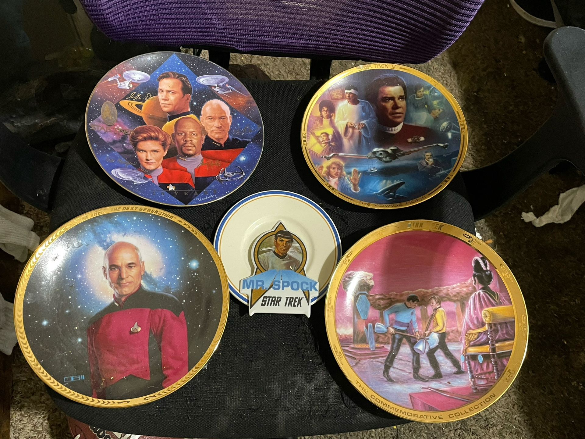 Star Trek Collector Plates