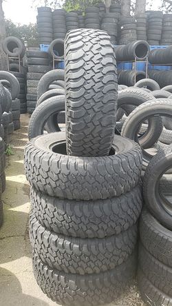 BF Goodrich Mud-Terrain LT 10 PLY Set of 4 255/75R17