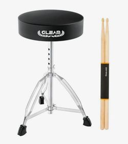 Gleam Drum Throne with Drumsticks