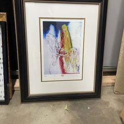 Authentic Salvador Dhali Print