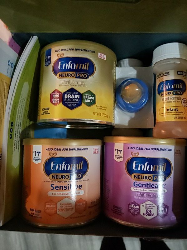Baby Formula Intro box 3cans 8oz ex 10/01/21 No Coupons