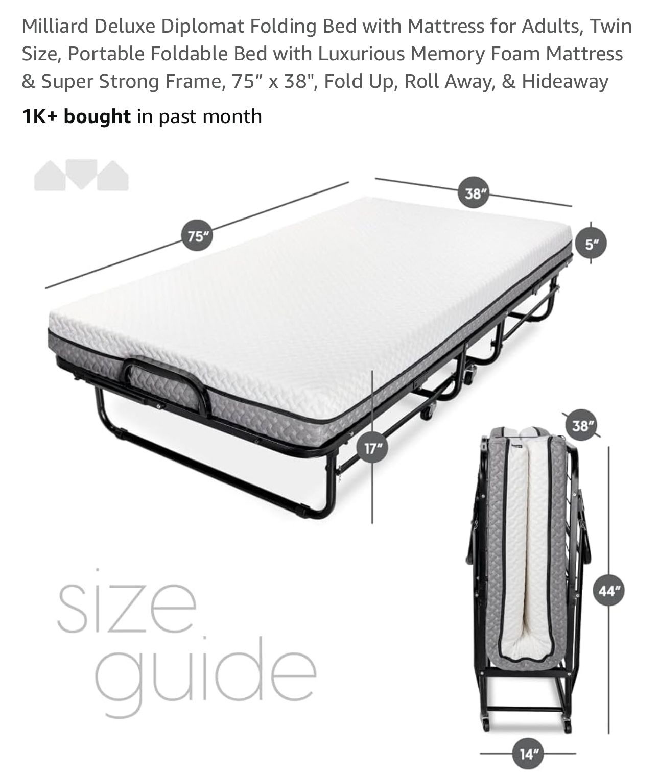 Folding Bed