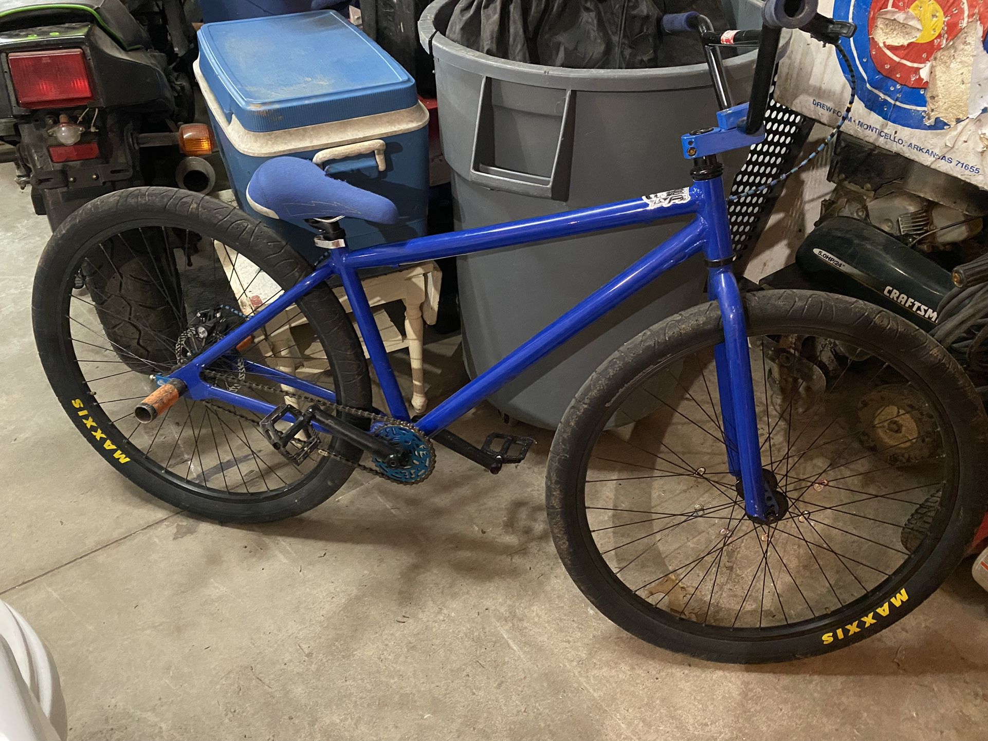 Framed bike has a lot of work done to it basically an Se Bike Just grew out of Riding