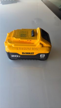 Dewalt battery 20v8ah