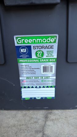 27 gallon storage totes