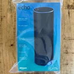 Brand New Sealed Box Amazon Echo 1st First Generation Smart Assistant - Black
