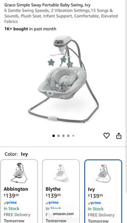Baby swing