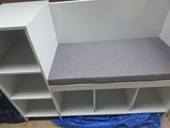 SHOE RACK W BENCH