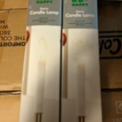 Two Brand New In Box Electric Candles