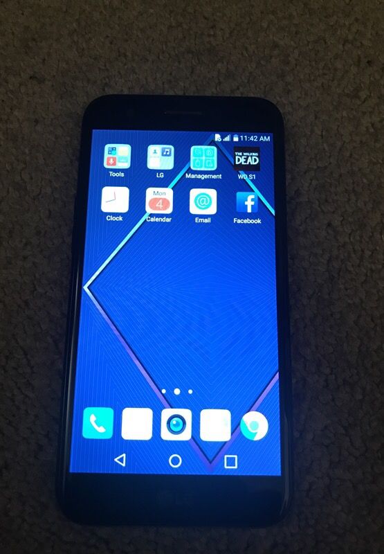 Lg k20 metro pcs newest version of android 7.1 used 2 weeks T-Mobile network doesn’t work were I live