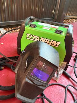 Titanium Unlimited 140 Multi-Process Welder + Helmet