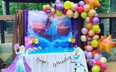 Frozen 2 Theme Party Decor