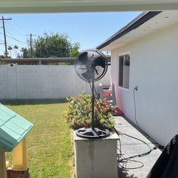 Portable Misting Fan Multi Speed