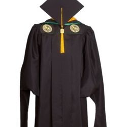 LIKE NEW University of South Florida Master Regalia Complete Set 4’9”- 4’11” 