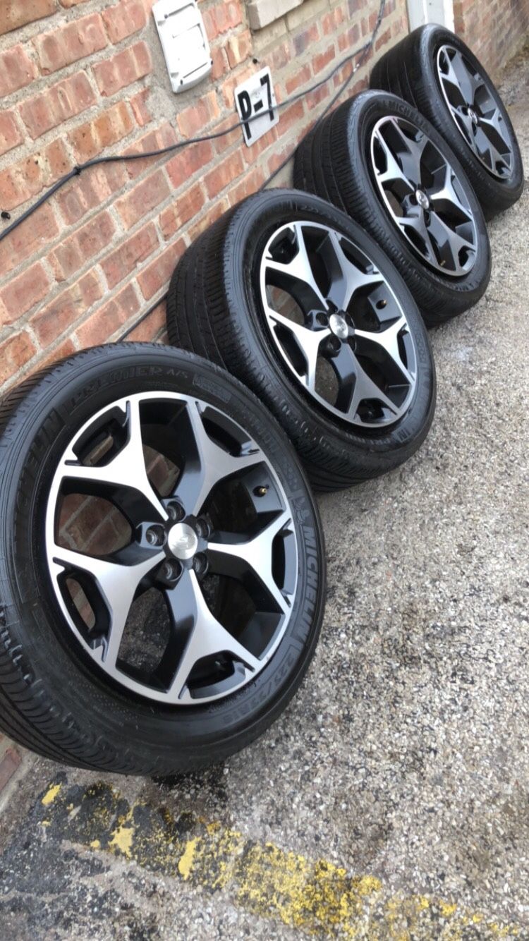 18” Subaru Rims And Tires 40%