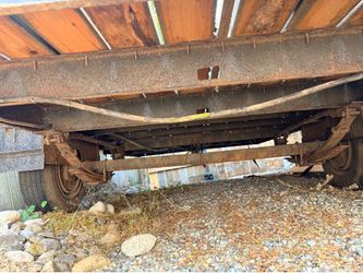 Flat bed trailer