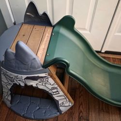 Climbing Slide With Tent