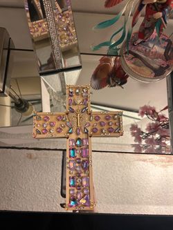 Wall cross wall art