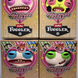 Fuggler Powerpuff Girls Buttercup, Blossom, Bubbles, Mojo Jojo Full Set Zuru
