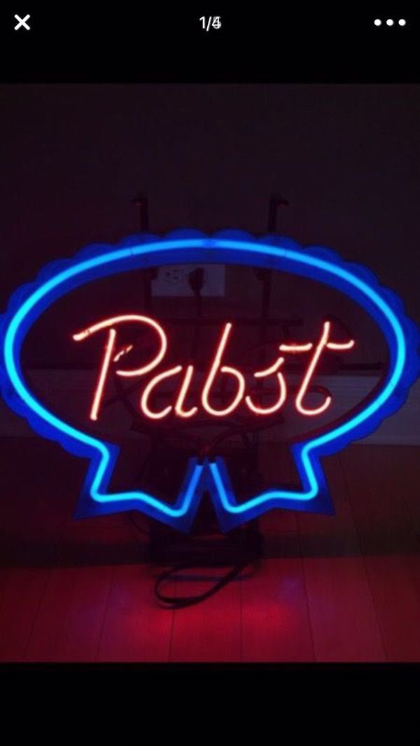 Vintage PBR neon sign for Sale in Denver, CO OfferUp