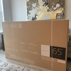 Brand new LG 65” 4K Smart TV (UT70 Series)