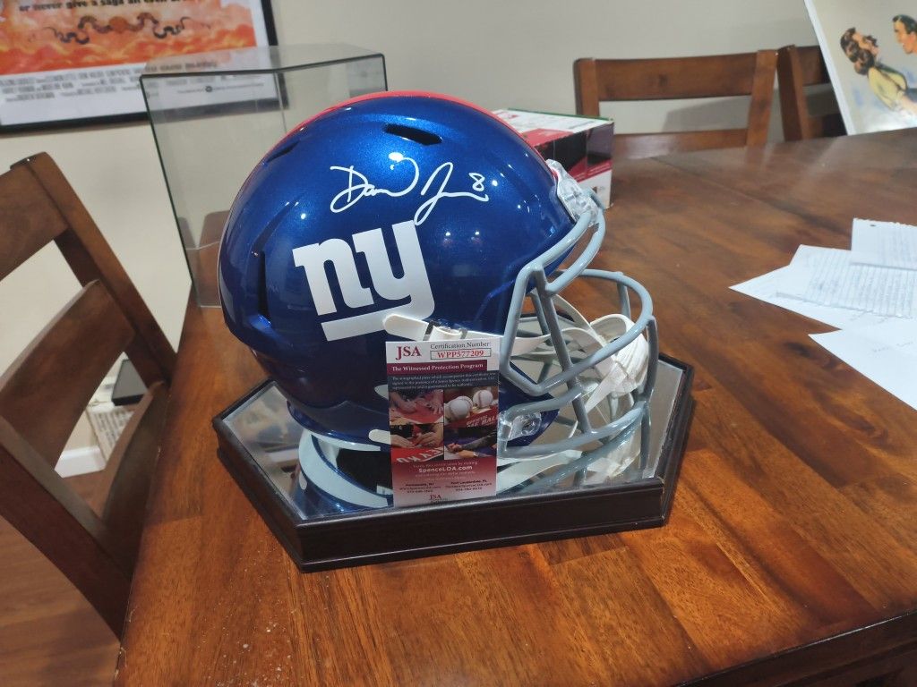 Jones Signed Full Size Helmets