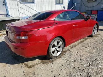 2010 Lexus is350 convertible for parts