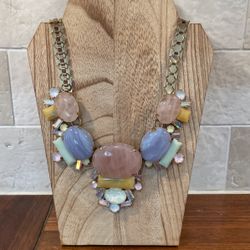 Philippe Feirandis Multi Color Crystal Necklace 