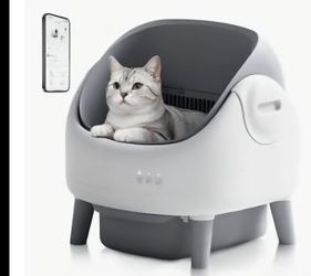 Self cleaning cat/ caja de arena automática
