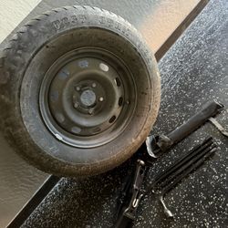 Spare Tire Jack And Tools 
