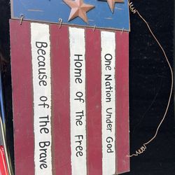 Hanging Wooden Decoration