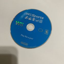 Nintendo Wii Sports Game Disc