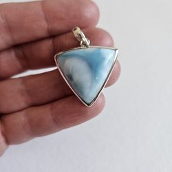 Larimar Pendant 