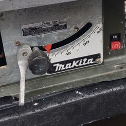 Vintage Makita Table Saw, Model 2708.