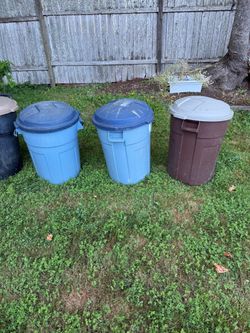 Trash cans