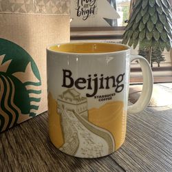 Starbucks BEIJING Global Icon Series Mug. 16 fl oz 