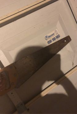 Hand saw