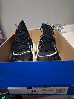 Adidas Black and white sneakers for sale